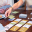 Close-up of hand-illustrated mahjong card artwork by Amanda Norman